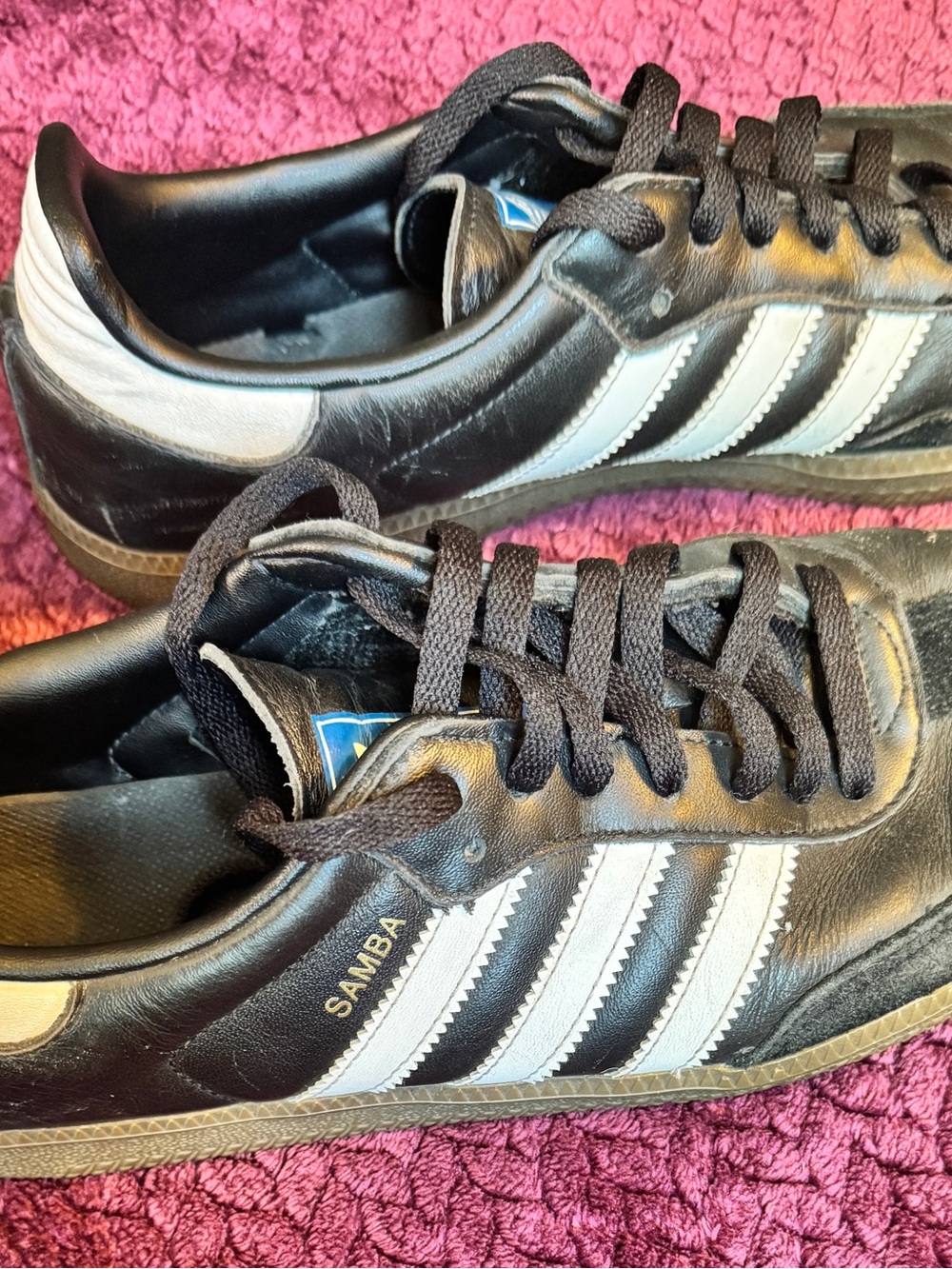 adidas Originals Samba OG Core Black Cloud White Sneakers